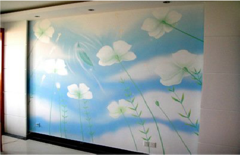 太和画墙绘怎么画好白云的蓬松感？