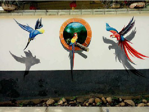 太和视觉错位-3D墙绘设计