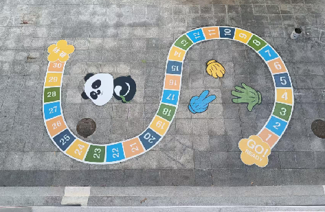 太和地面游戏彩绘