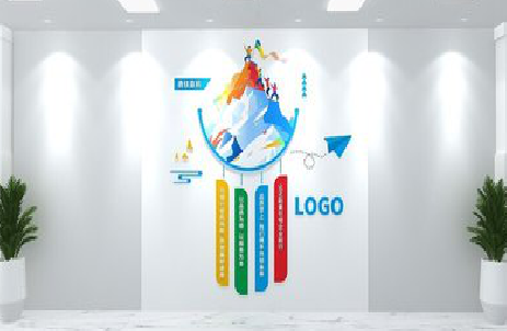 太和公司企业形象墙的工艺材料有哪些？