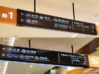太和如何通过商场标识牌引导客流分布？